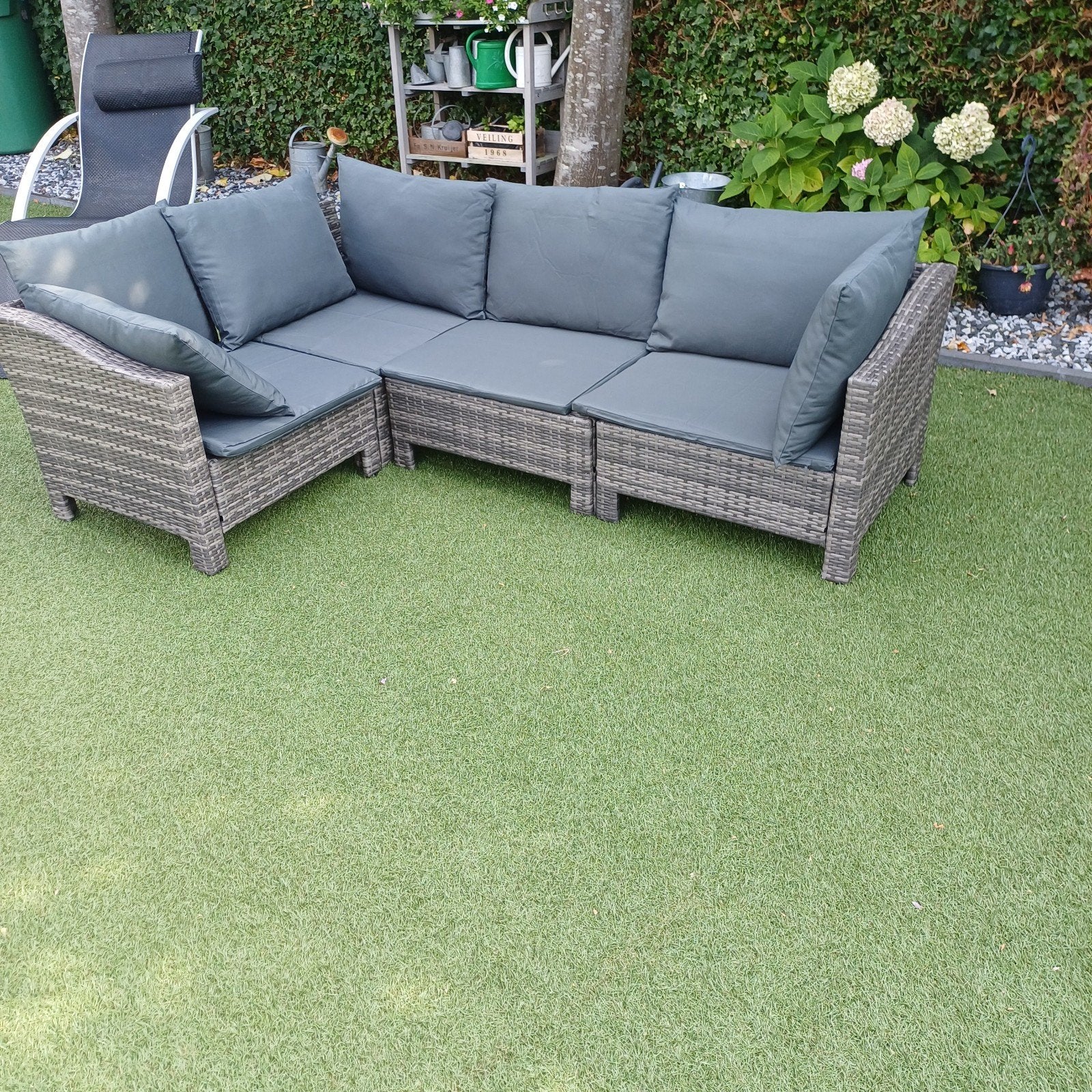 te koop vidaXL 7-delige Loungeset met kussens, Ophalen