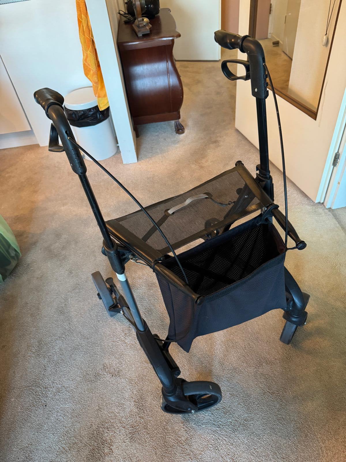 Rollator, Ophalen, Opvouwbaar, Gebruikt