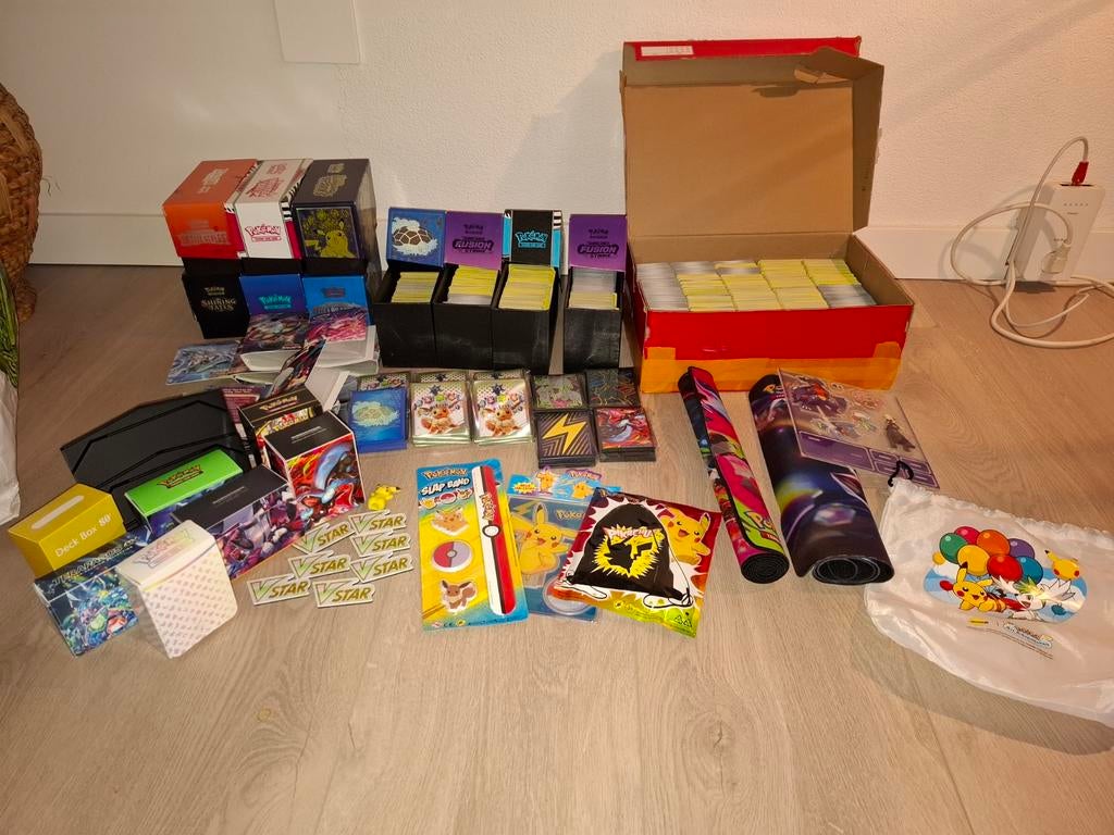 Goedkope bulk pokemonkaarten, Ophalen