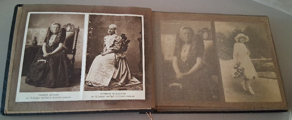 Oud fotoalbumpje, Verzamelen, Ophalen of Verzenden, Voor 1940, Gebruikt, Overige onderwerpen