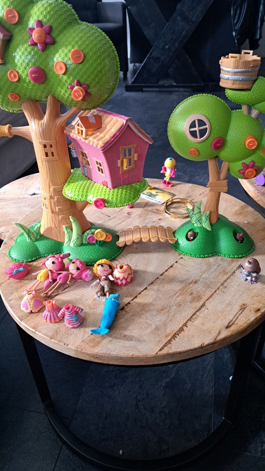 Lalaloopsy Boomhut Speelset met Poppen en Accessoires, Ophalen, Gebruikt