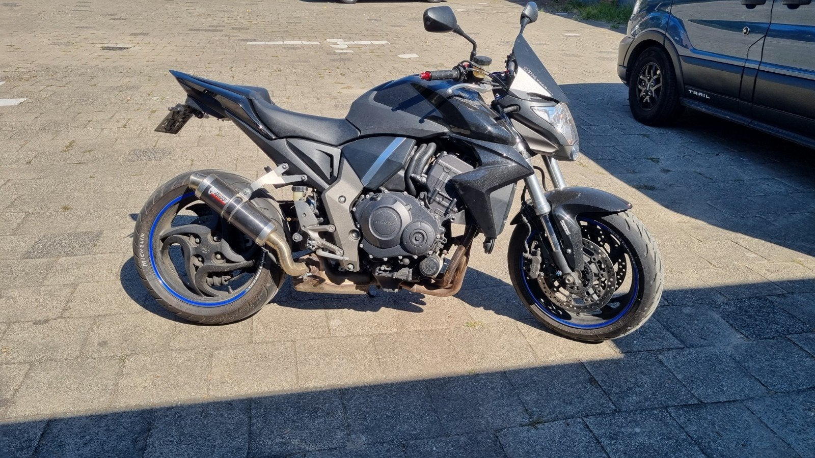 Honda CB1000R Naked Bike - Zwart, 30.620 km, Sportuitlaat, 4 cilinders, Motorrijbewijs A, Gebruikt