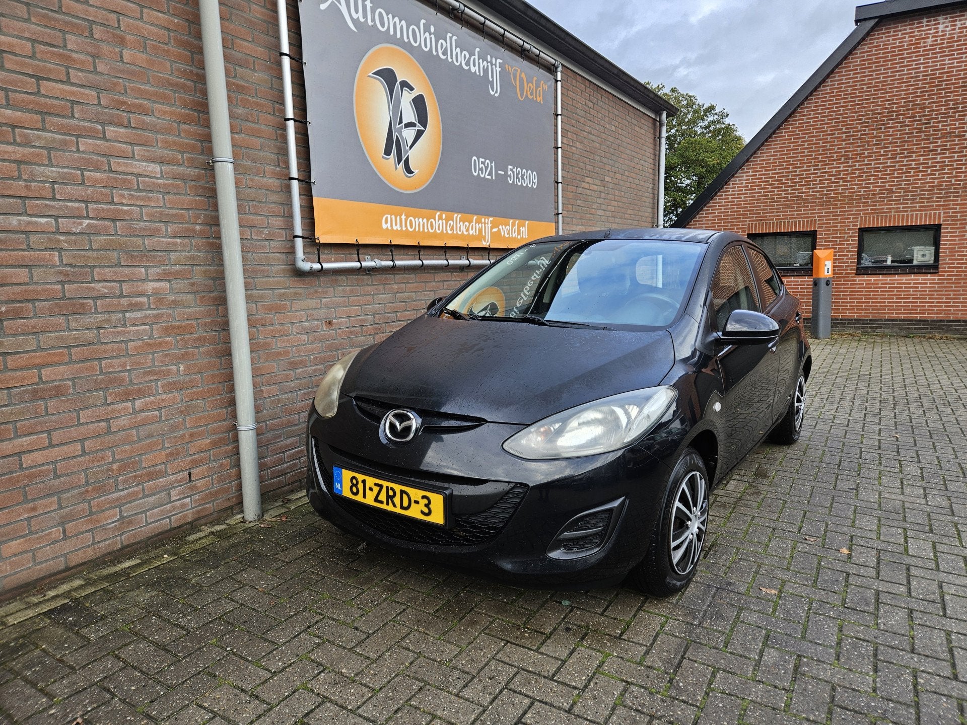 Mazda 2 1.3 BIFUEL Cool (bj 2013), Auto's, Voorwielaandrijving, Euro 5, Stof, Gebruikt