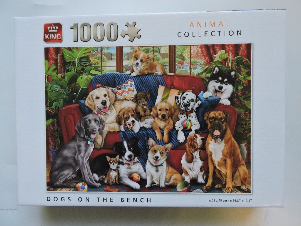 Legpuzzel King1000 stukjes, Ophalen of Verzenden, 500 t/m 1500 stukjes, Zo goed als nieuw, Legpuzzel
