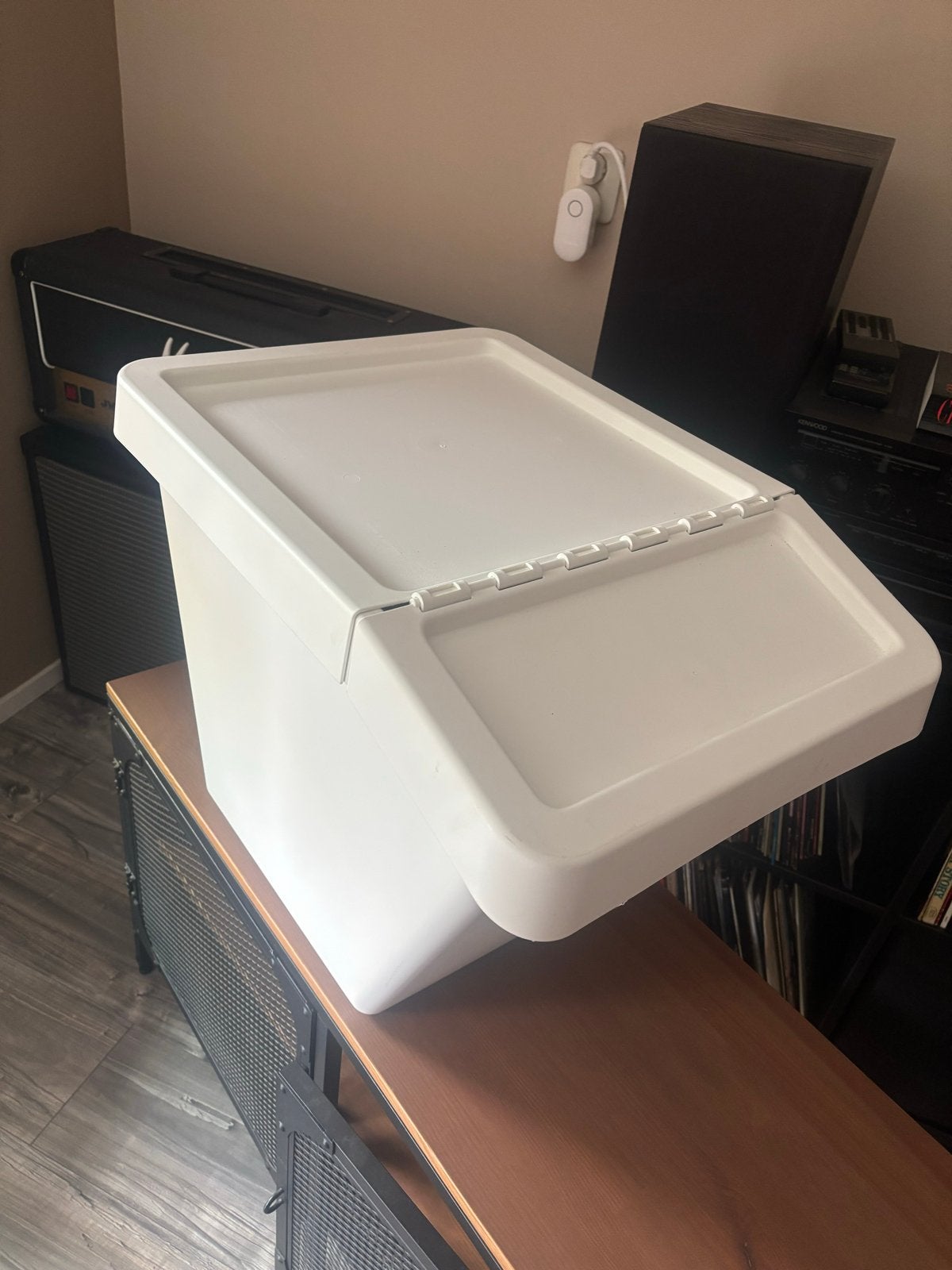 IKEA Sortera afvalbak met deksel - 37 liter, Ophalen, 50 – 75, Kunststof, Zo goed als nieuw