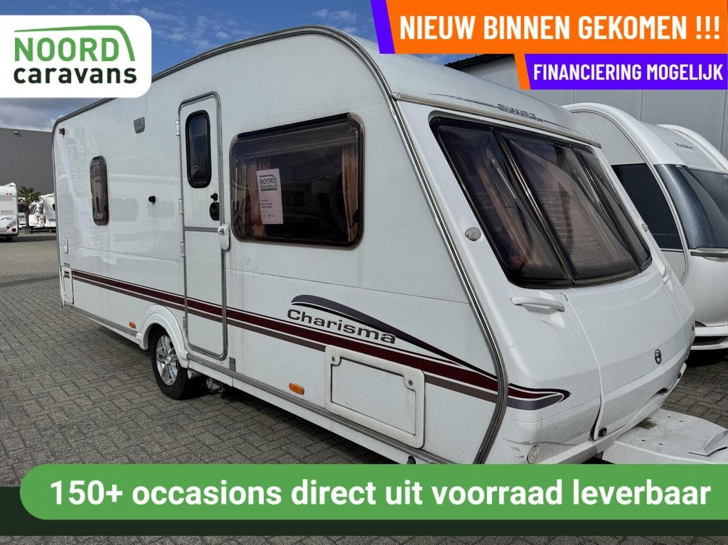 Swift 550 CHARISMA, FRANSBED, MOVER, FIETSENDRAGER, Rondzit, 7 tot 8 meter, Bedrijf, Swift