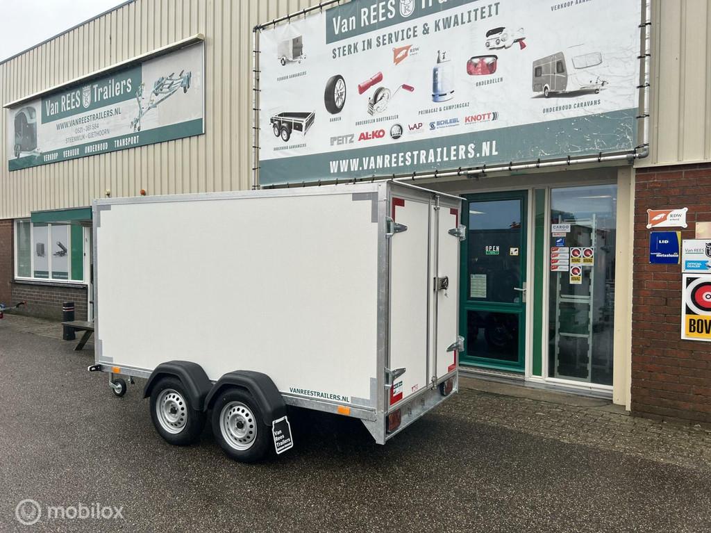 NIEUW GESLOTEN 250X150X150 750KG TANDEM, Nieuw