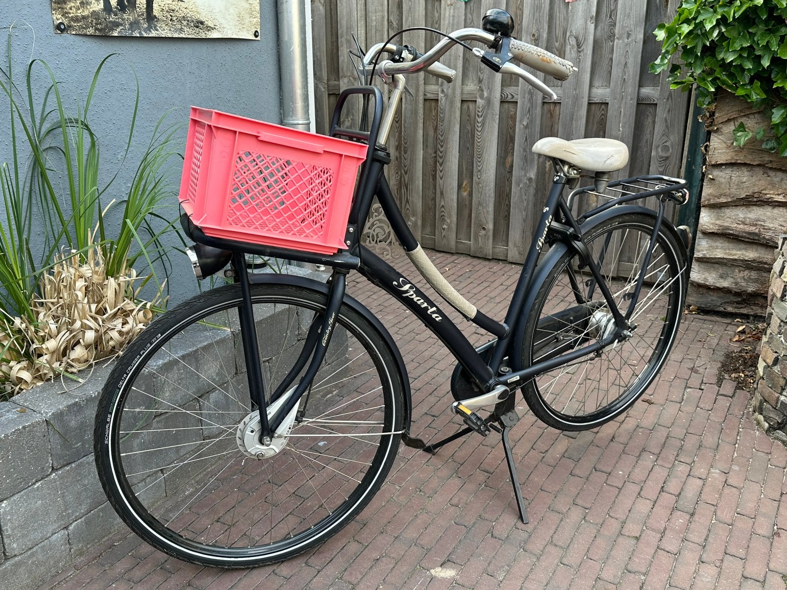 Sparta transport fiets 28 inch, Fietsen en Brommers, Fietsen | Dames | Omafietsen, 56 cm of meer, Ophalen, Zo goed als nieuw, Versnellingen