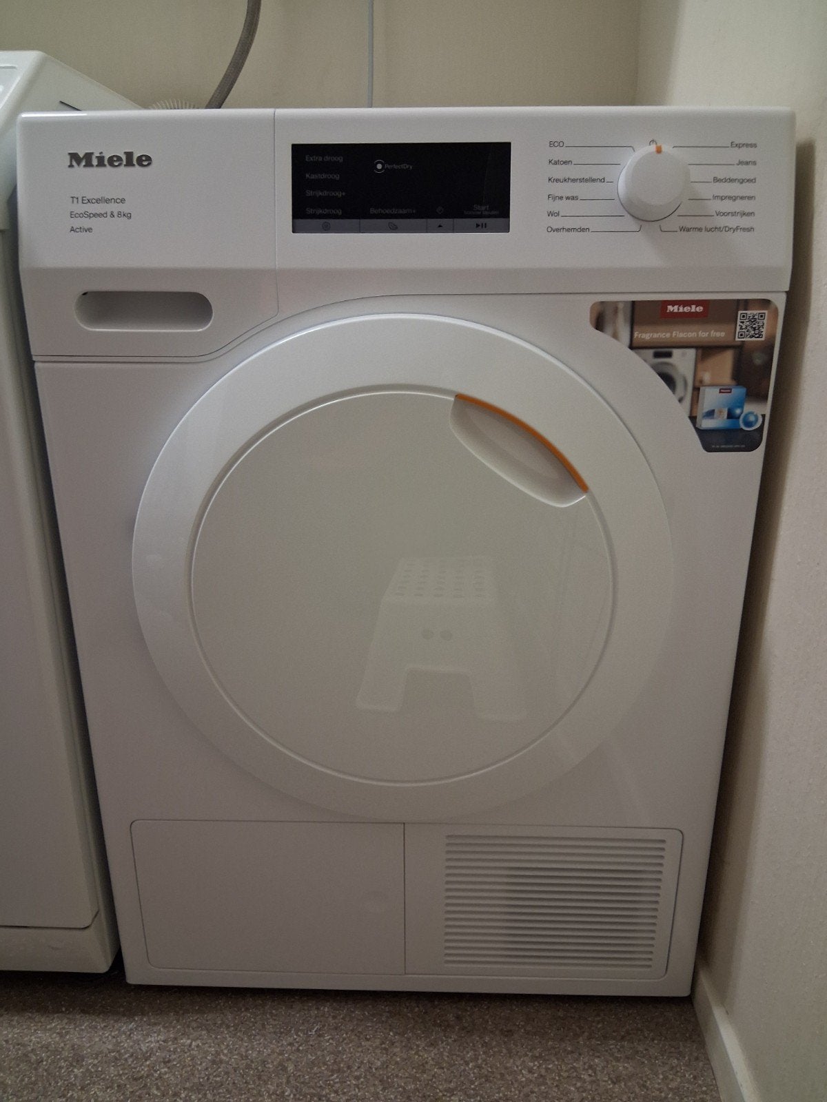 Te koop Miele EcoSpeed warmtepomp wasdroger.