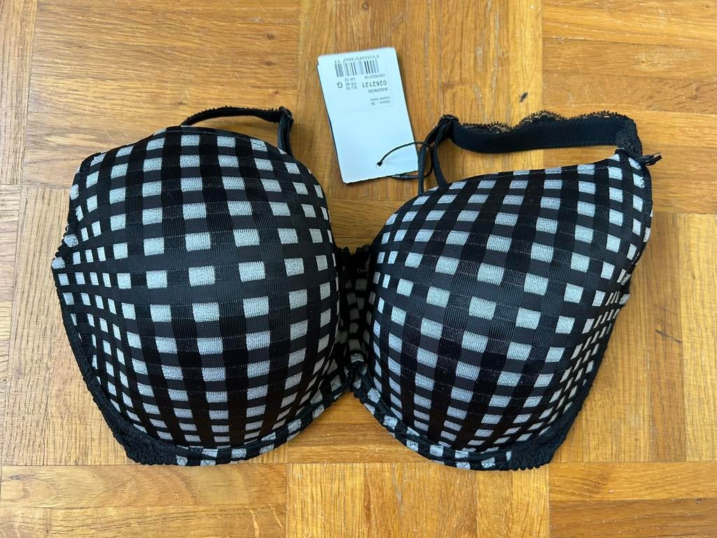 PrimaDonna Madison Crystal Black Beugel BH in maat 70G, Ophalen of Verzenden, Zwart, BH