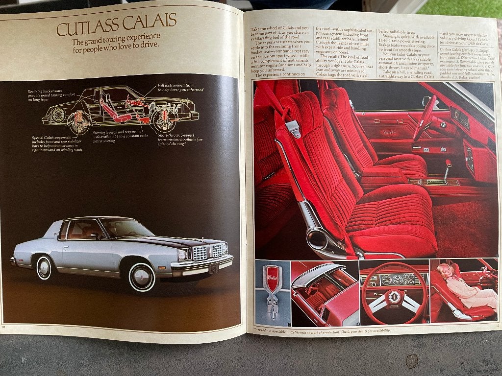Folder van Oldsmobile modellen 1979, Ophalen of Verzenden, Nieuw, Overige merken