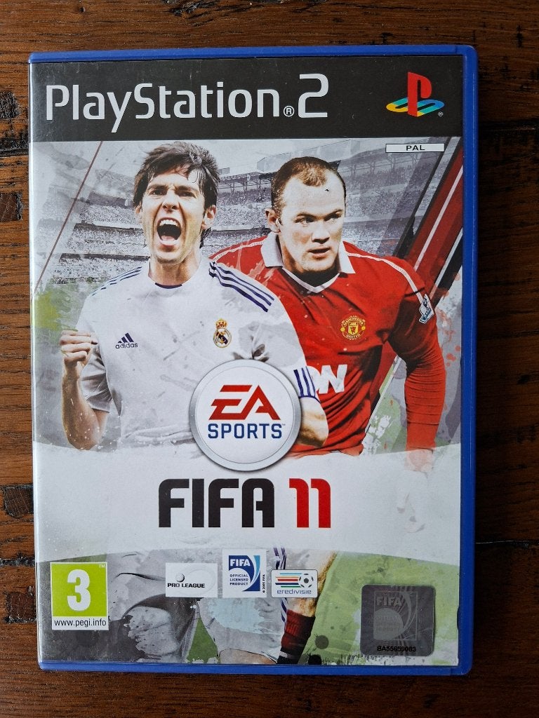 FIFA 11 PlayStation 2 - Voetbalgame PS2, Spelcomputers en Games, Games | Sony PlayStation 2, Gebruikt, 1 speler, Eén computer