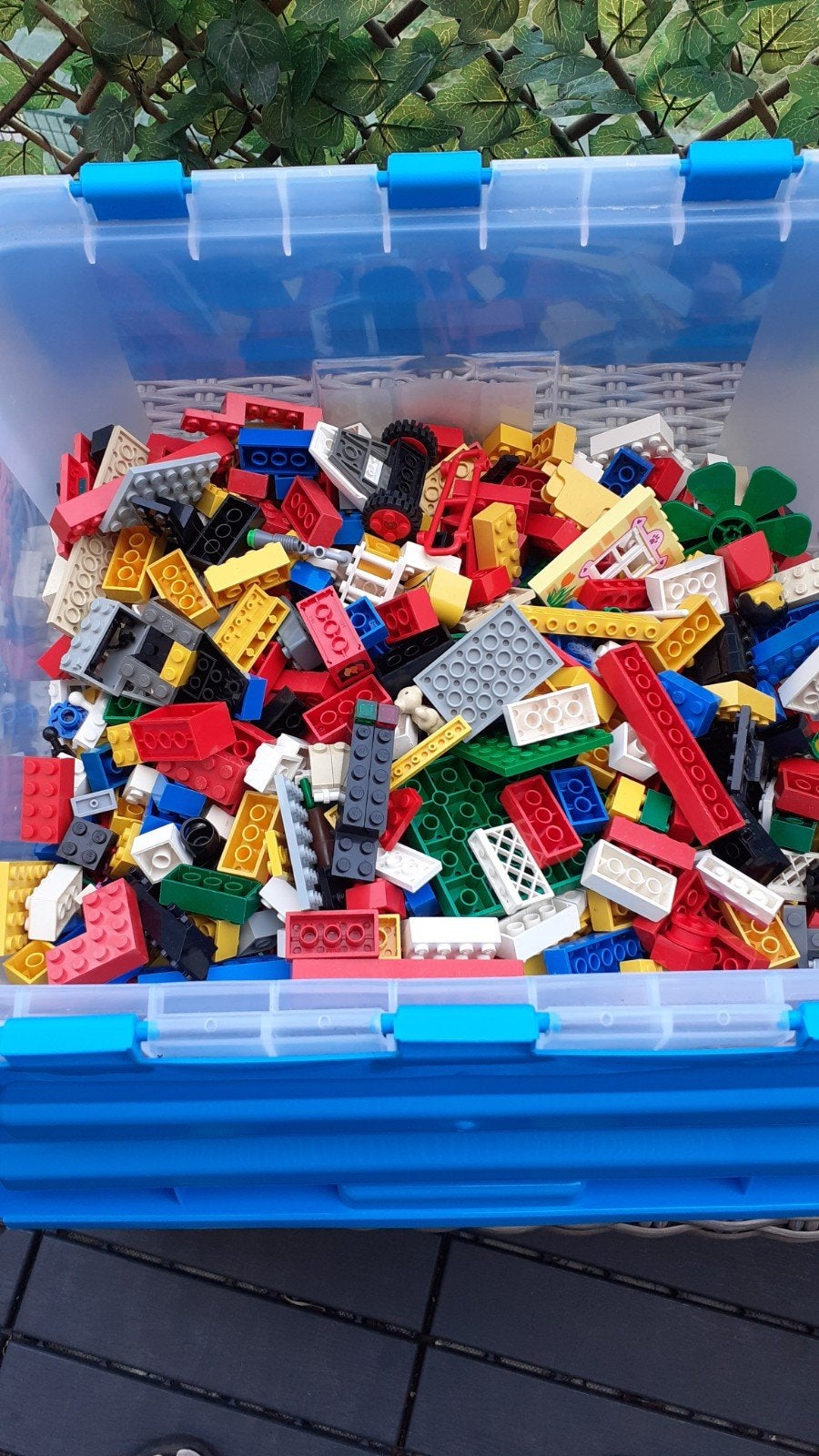 Grote bak lego stenen, Kinderen en Baby's, Speelgoed | Bouwstenen, Ophalen, Zo goed als nieuw