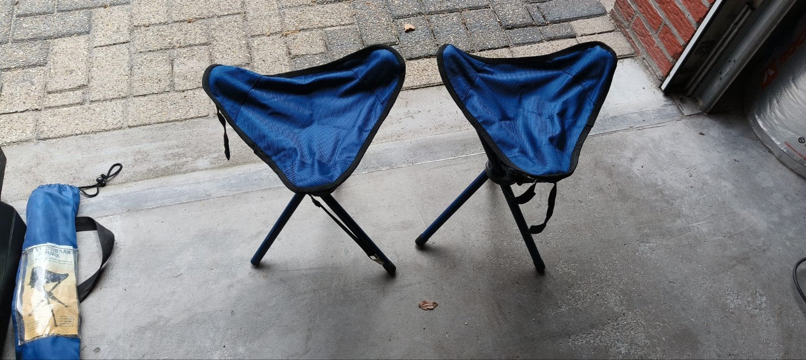 Krukjes, Ophalen, Campingstoel