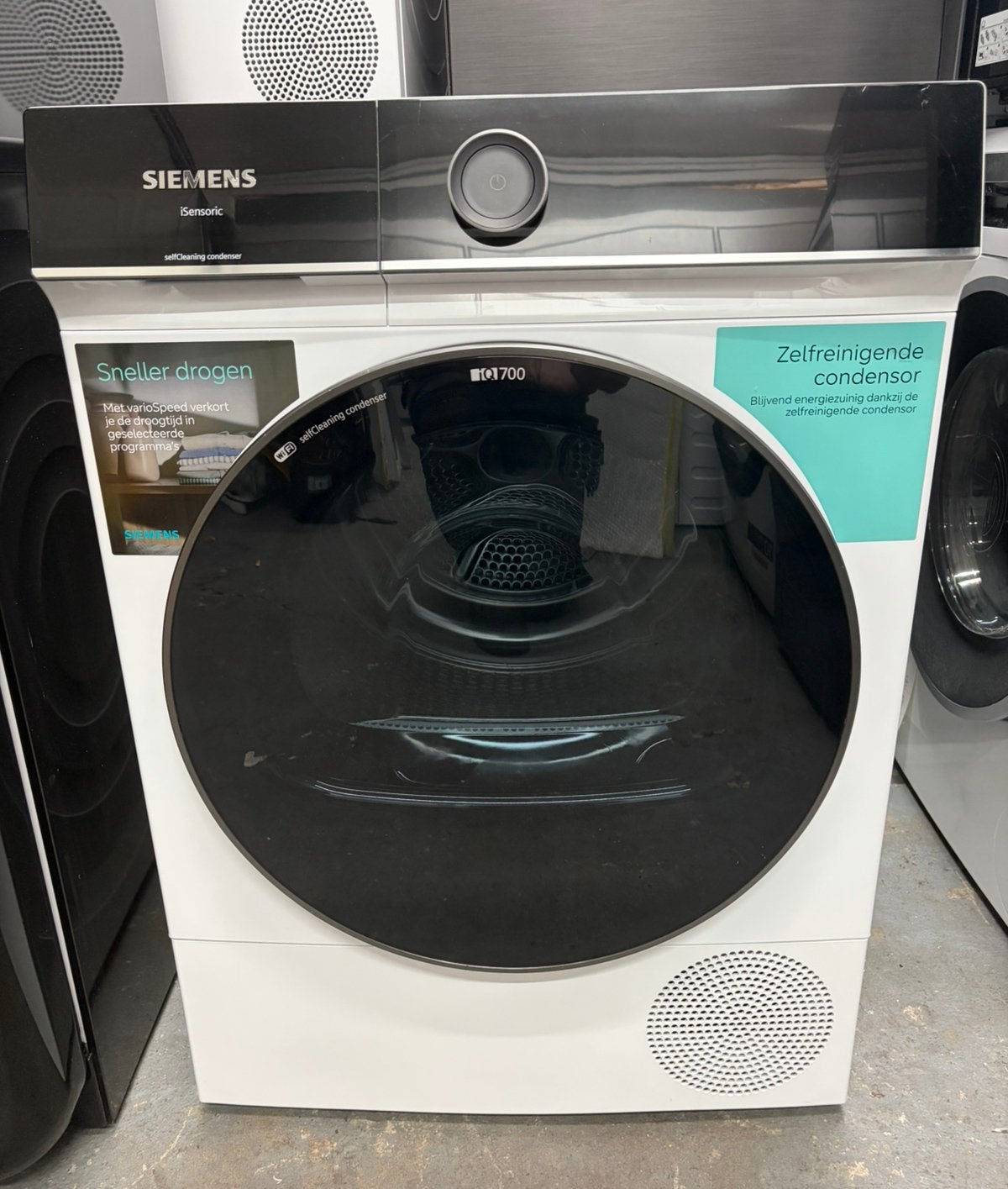 Siemens IQ700 droger 9KG HomeConnect/WiFi 2024 warmtepomp