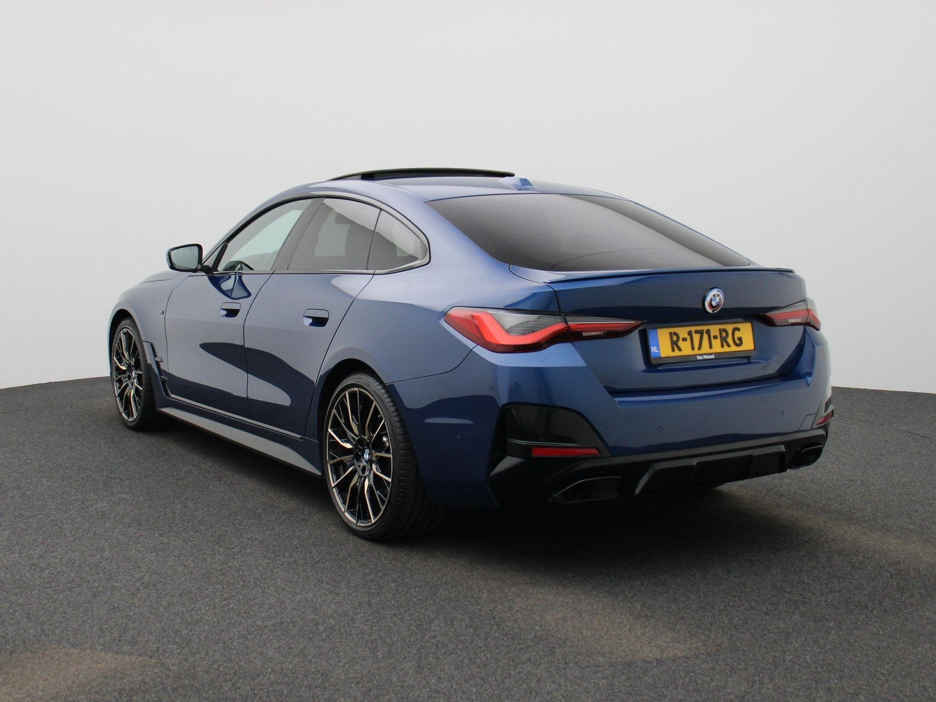BMW 4-serie Gran Coupé 430i High Executive AUTOMAAT | SCHUI, Auto's, Automaat, 4 cilinders, Blauw, Bedrijf