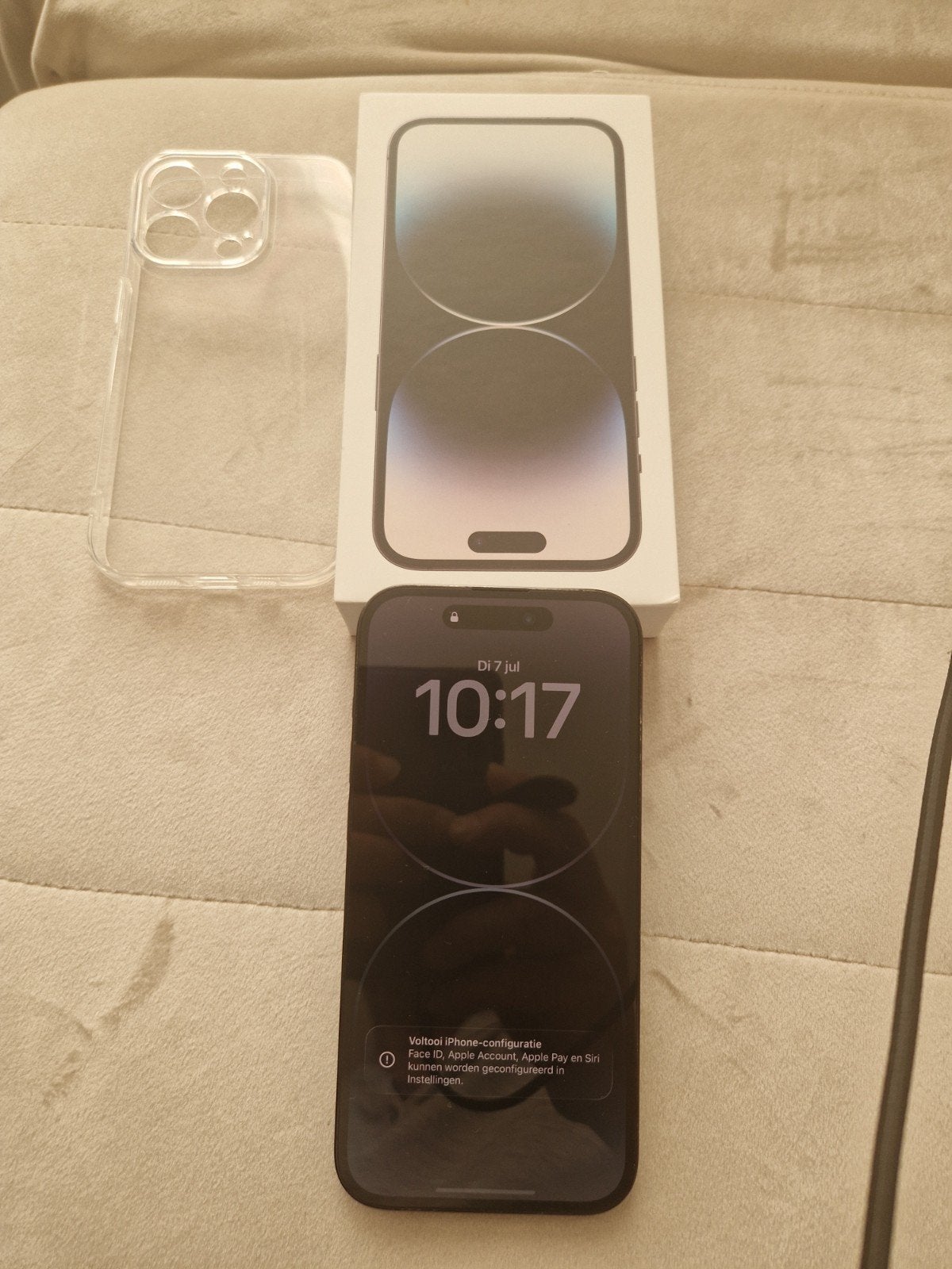 iPhone 14 Pro 128GB Zwart - Zo goed als nieuw, Telecommunicatie, Mobiele telefoons | Apple iPhone, Zwart, Ophalen of Verzenden