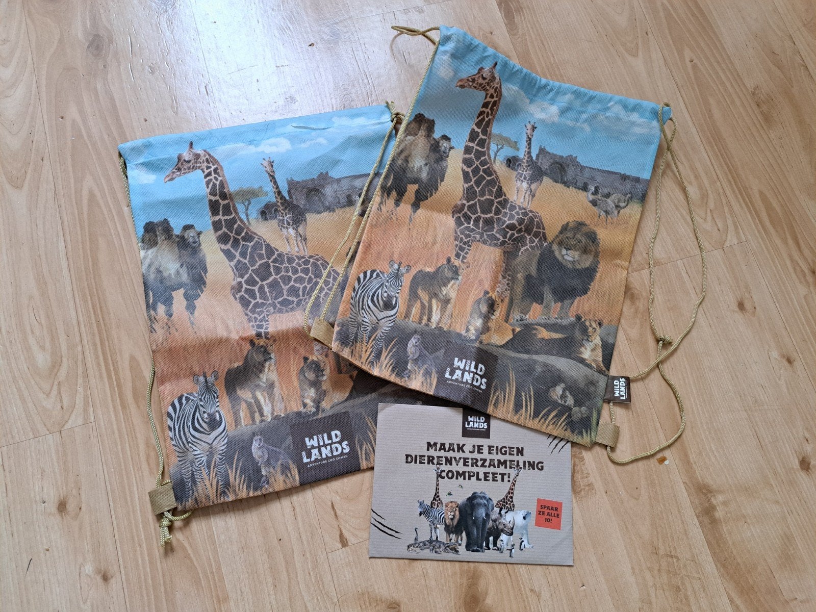 Wildlands dieren nieuwe rugzakken + bouwsetje, Ophalen of Verzenden, Nieuw, Wild dier, Overige typen