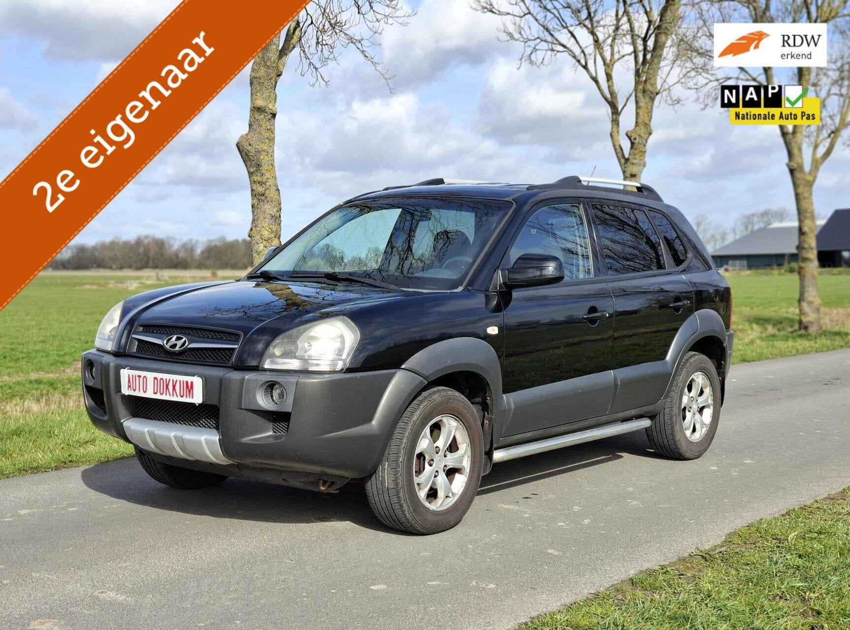 Hyundai Tucson 2.0i Style Cross, 2e eigenaar❗, Auto's, Hyundai, Stof, Gebruikt, Parkeersensor, 4 cilinders