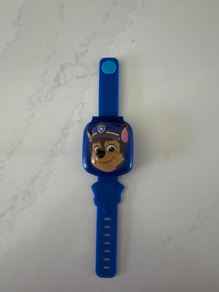 Paw Patrol horloge - Zo goed als nieuw, Ophalen of Verzenden, Zo goed als nieuw, Blauw, Jongen