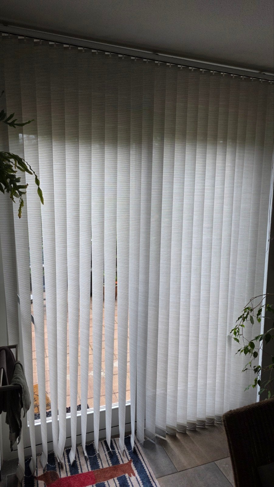 Lamellen 180cm breed x 245cm hoog, Huis en Inrichting, Gebruikt, 200 cm of meer, Wit, 150 tot 200 cm