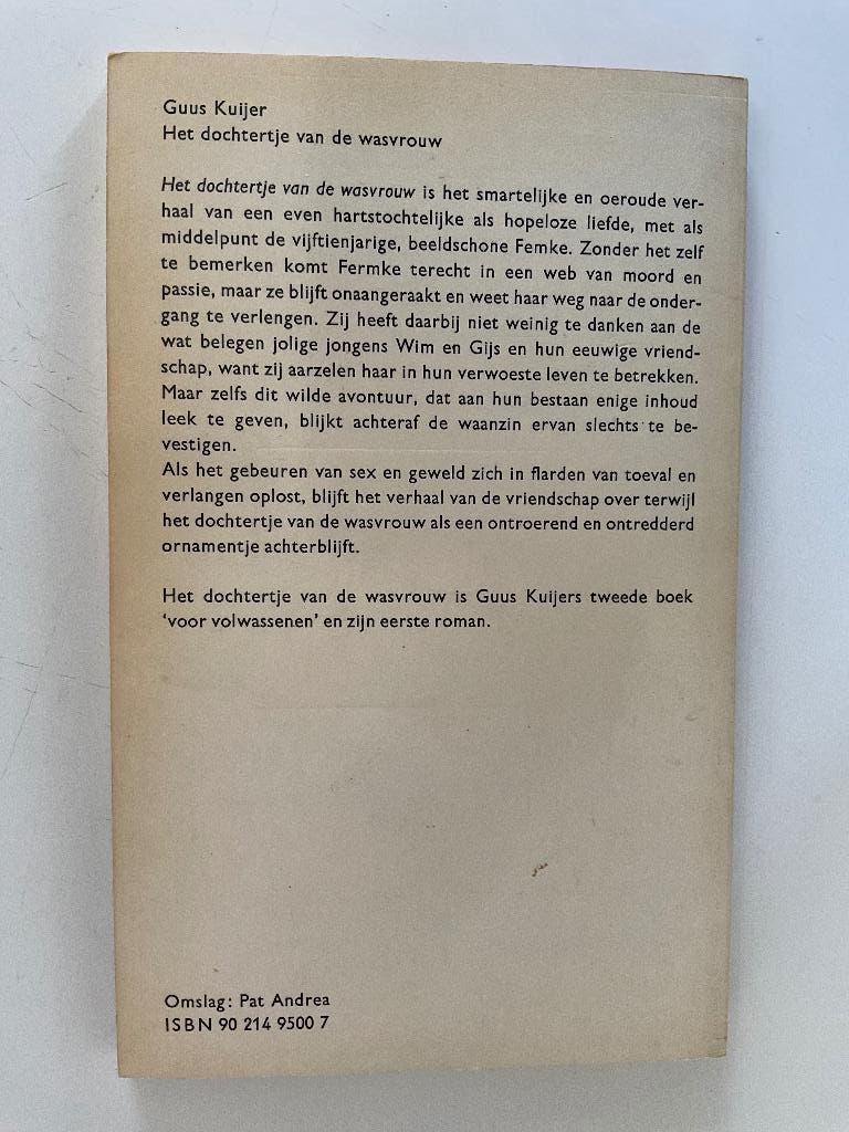 Guus Kuijer: Het dochtertje van de wasvrouw, Ophalen of Verzenden, Gelezen, Guus Kuijer, Nederland