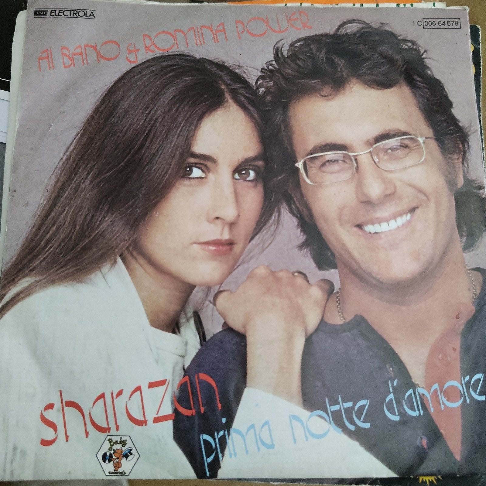 Al Bano & Romina Power - Sharazan / Prima Notte D'Amore, Cd's en Dvd's, Gebruikt, 7 inch, Ophalen of Verzenden, Pop