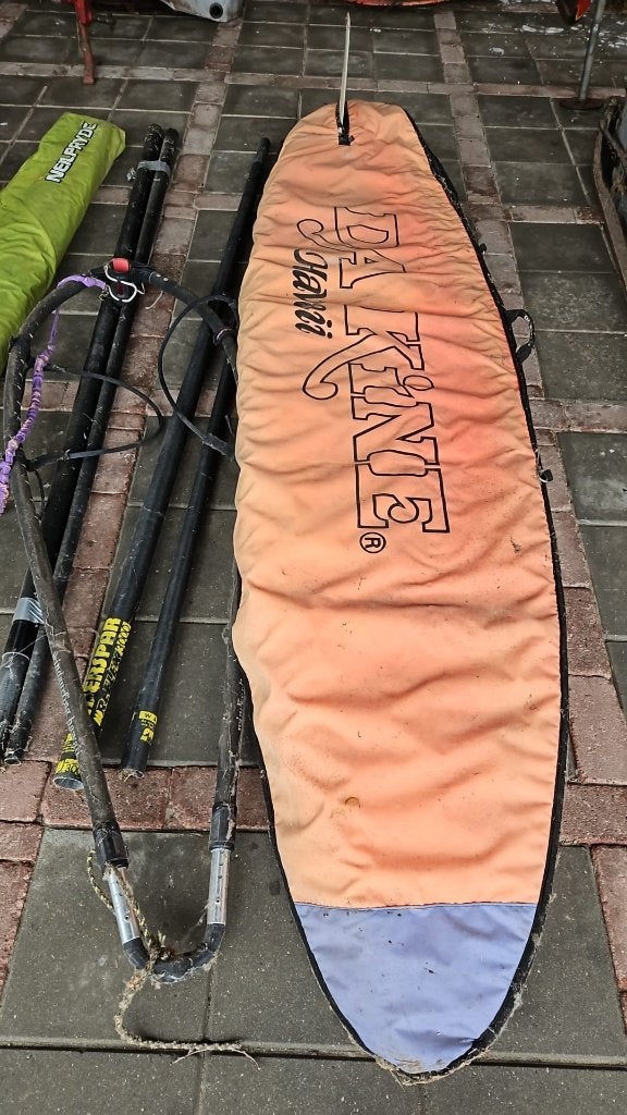 complete set surfplank zeil etc., Watersport en Boten, Windsurfen, Gebruikt, Complete set, Neilpryde, Ophalen