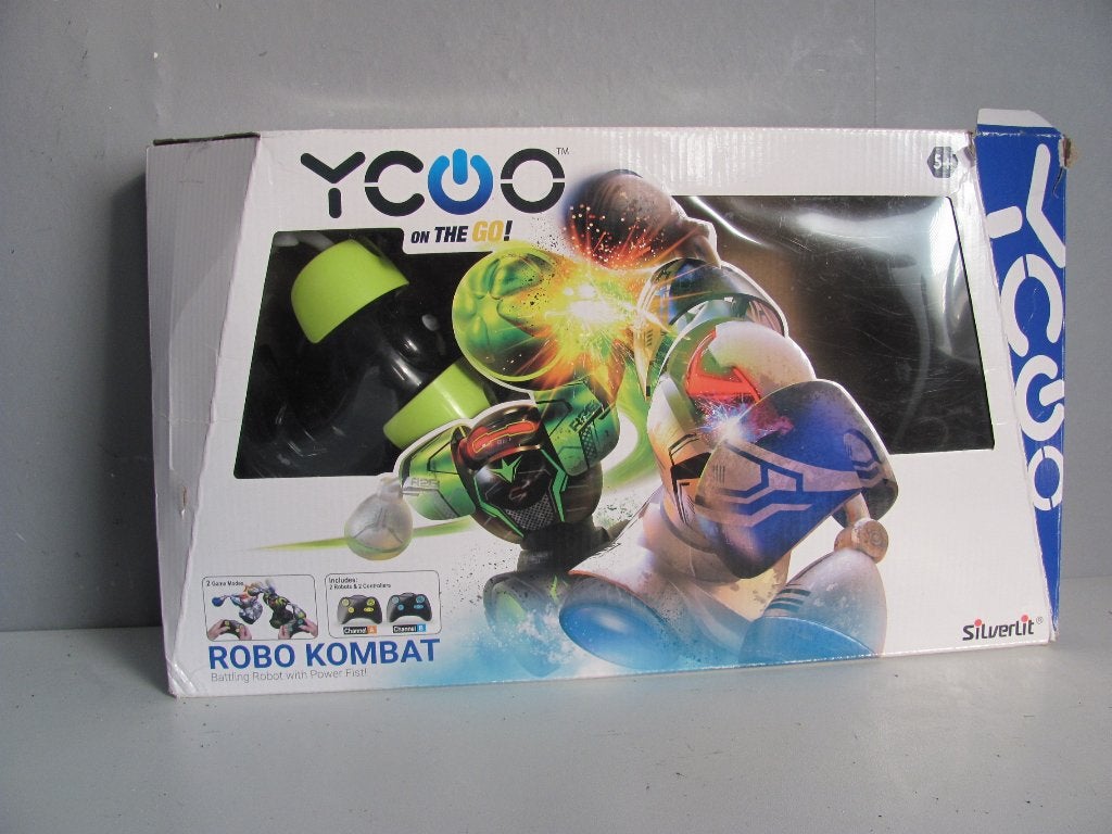 Robo Kombat vechtrobots 2 stuks van Silverlit, Ophalen of Verzenden, Zo goed als nieuw