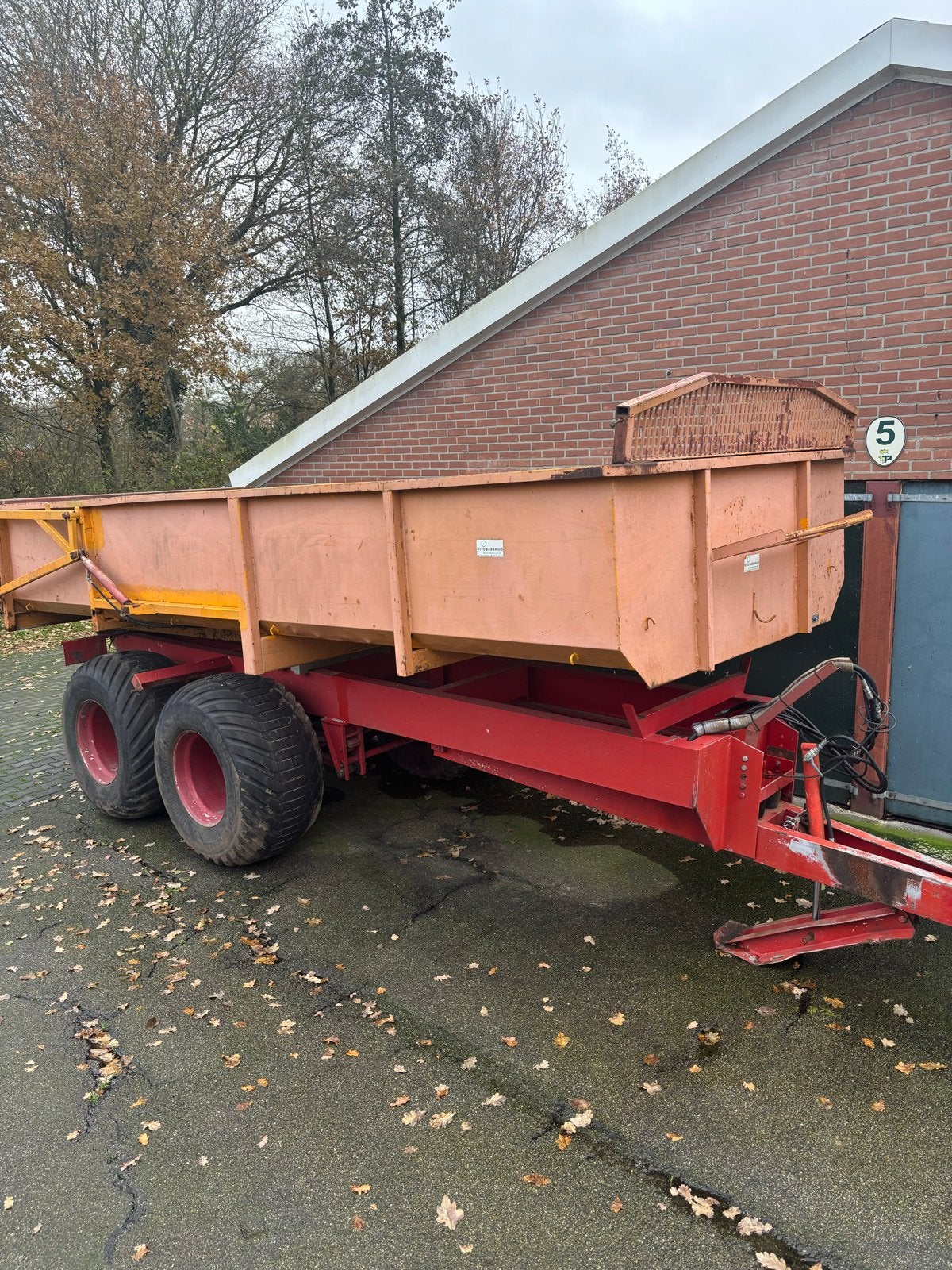 landbouwkipper / transportwagen, Ophalen of Verzenden, Akkerbouw, Transport