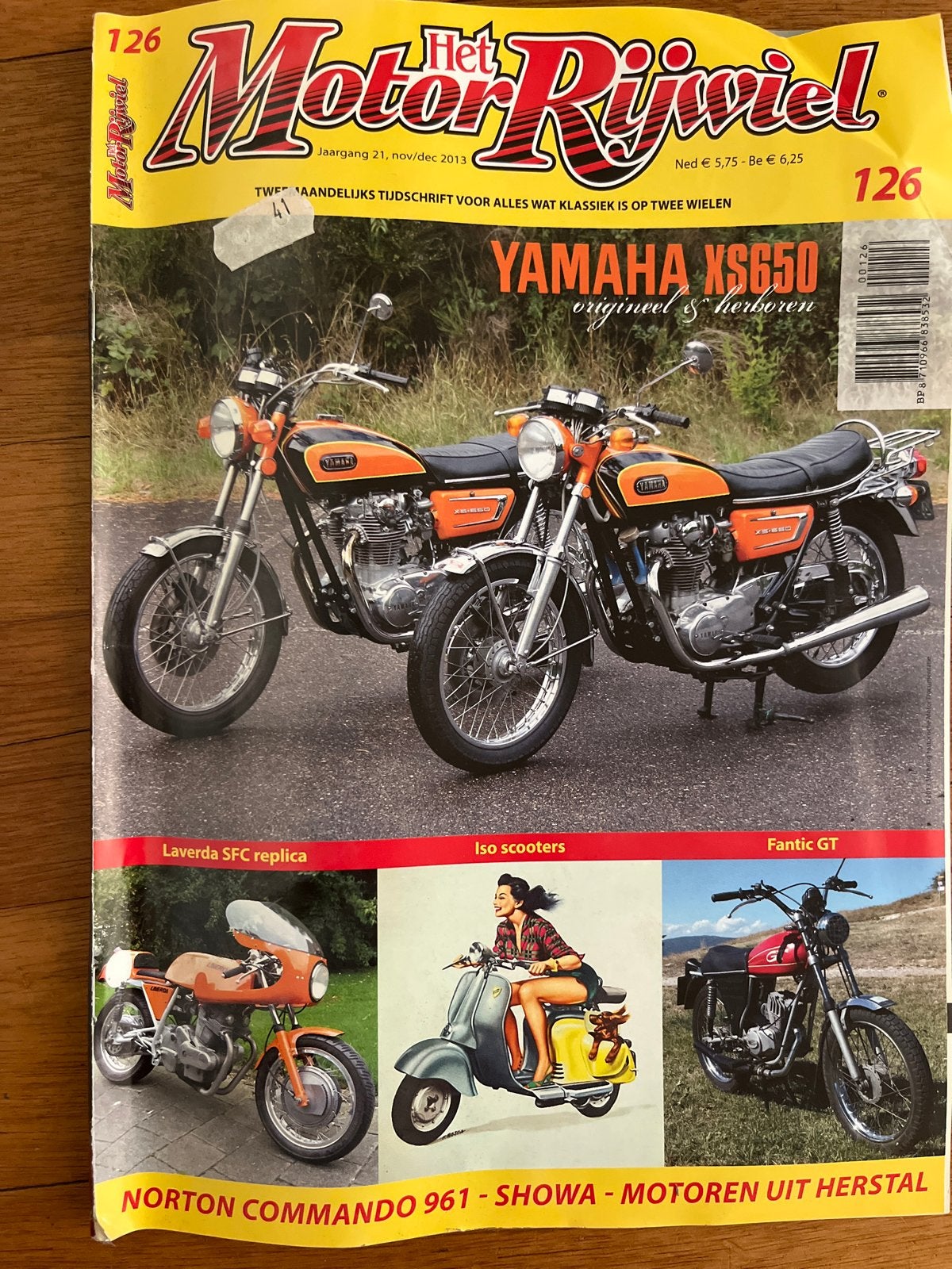 Het Motorrijwiel 126: Norton, Yamaha, Fantic GT, Ophalen of Verzenden, Gelezen, Algemeen