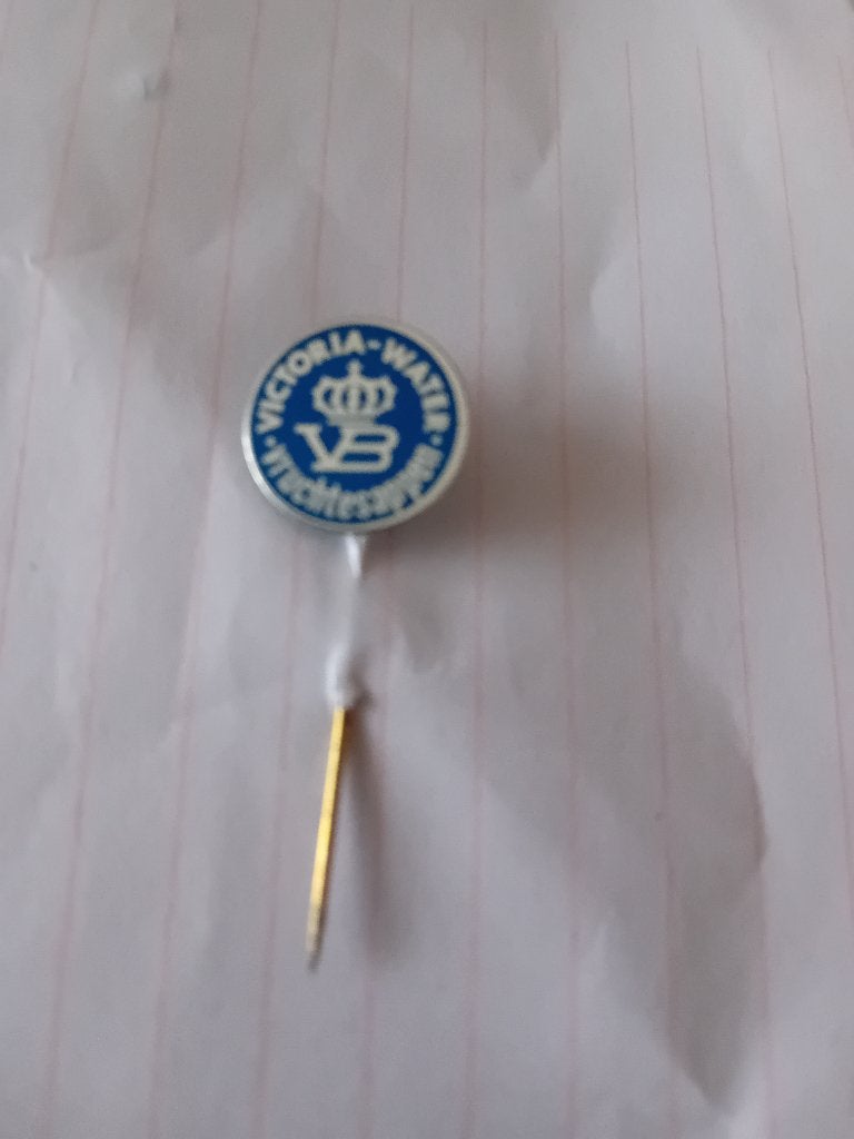 Pin - Victoria-water - vruchtesappen, Verzamelen, Ophalen of Verzenden, Zo goed als nieuw, Merk, Speldje of Pin