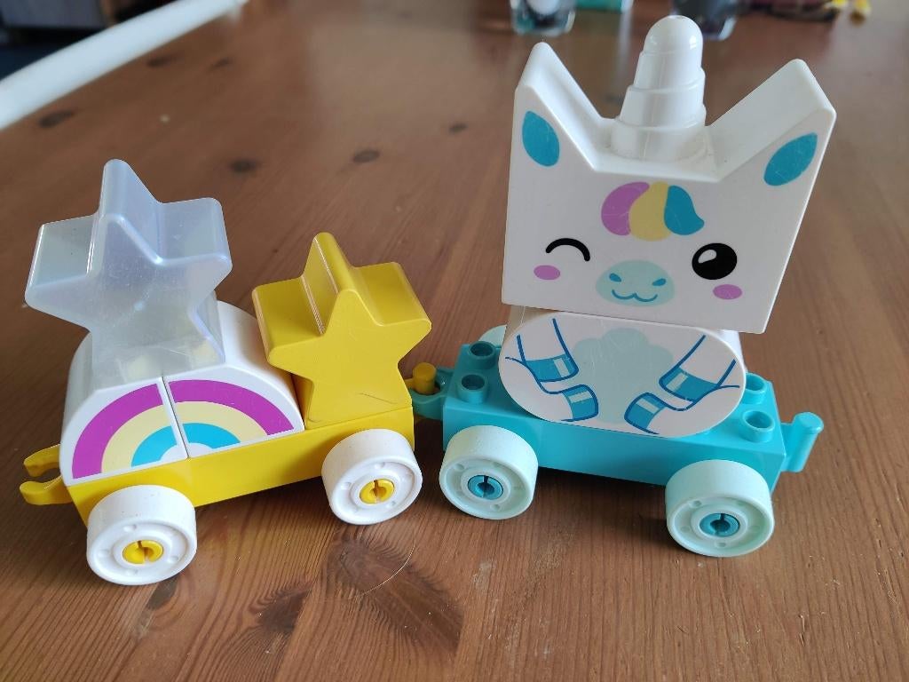 Duplo Mijn eerste eenhoorn (setje 3), Gebruikt, Overige thema's, Ophalen of Verzenden, Compleet