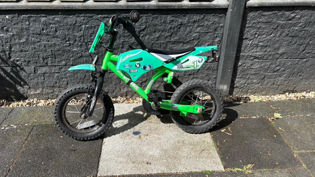 Volare Motobike 12,5 inch, Ophalen, Zo goed als nieuw, Minder dan 16 inch
