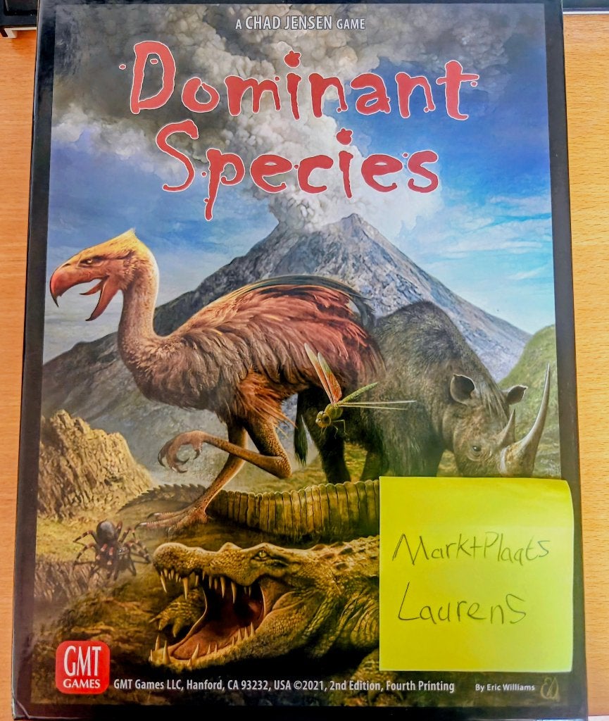 Dominant Species, Vijf spelers of meer, Ophalen of Verzenden, Zo goed als nieuw, GMT Games