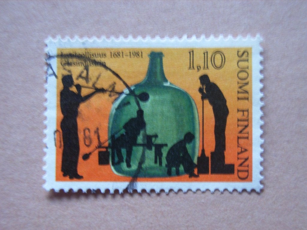BK2   Finland 879, Ophalen, Finland, Gestempeld