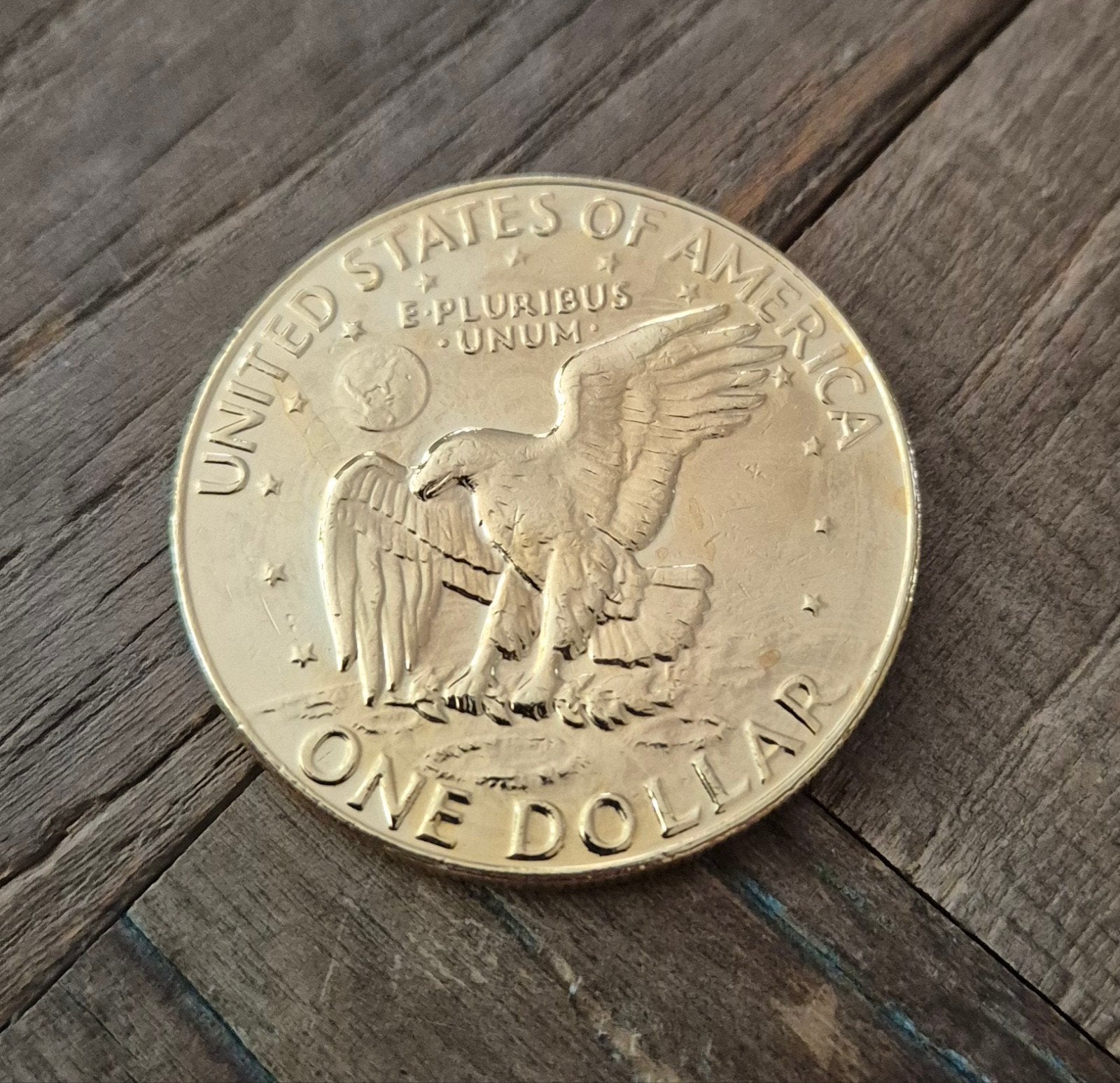 Amerikaanse 1 dollar munt, Ophalen of Verzenden, Noord-Amerika, Losse munt, Goud