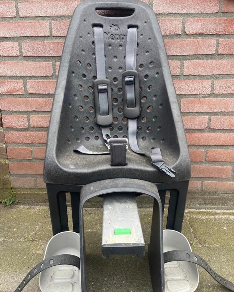 Yepp fietsstoeltje achterop - Gebruikt, Ophalen, Achterzitje, 9 t/m 36 kg, Gebruikt