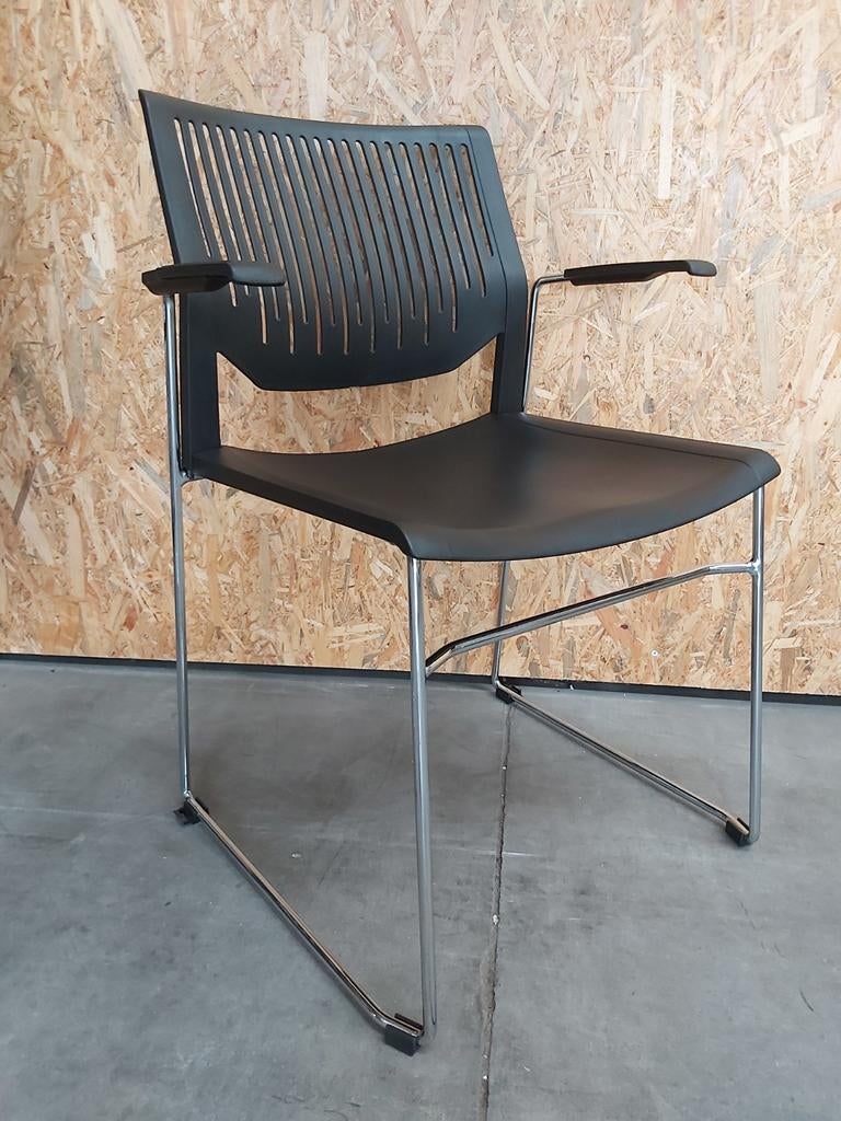 Moov designstoel setprijs 14 stuks Trolley GRATIS!!!!!!!!!, Zwart, Nieuw, Ophalen of Verzenden, Metaal