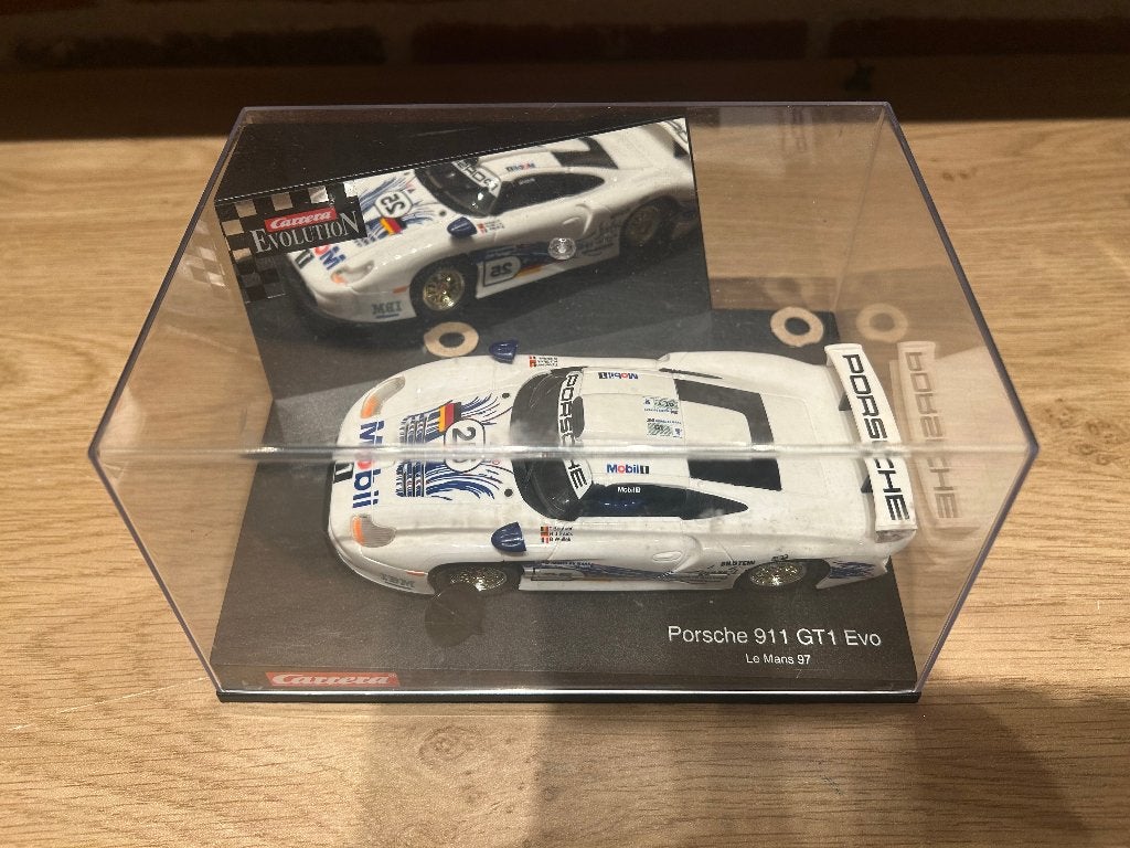 Carrera Evolution 25401 Porsche 911 GT1 Evo Le Mans 97, Ophalen of Verzenden, Nieuw, Elektrisch, Carrera
