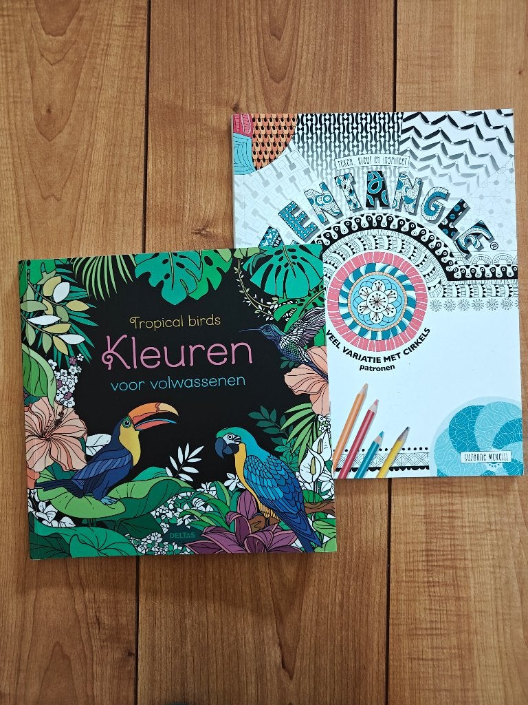Kleurboek en Zentangle boek, Ophalen of Verzenden, Boek of Gids