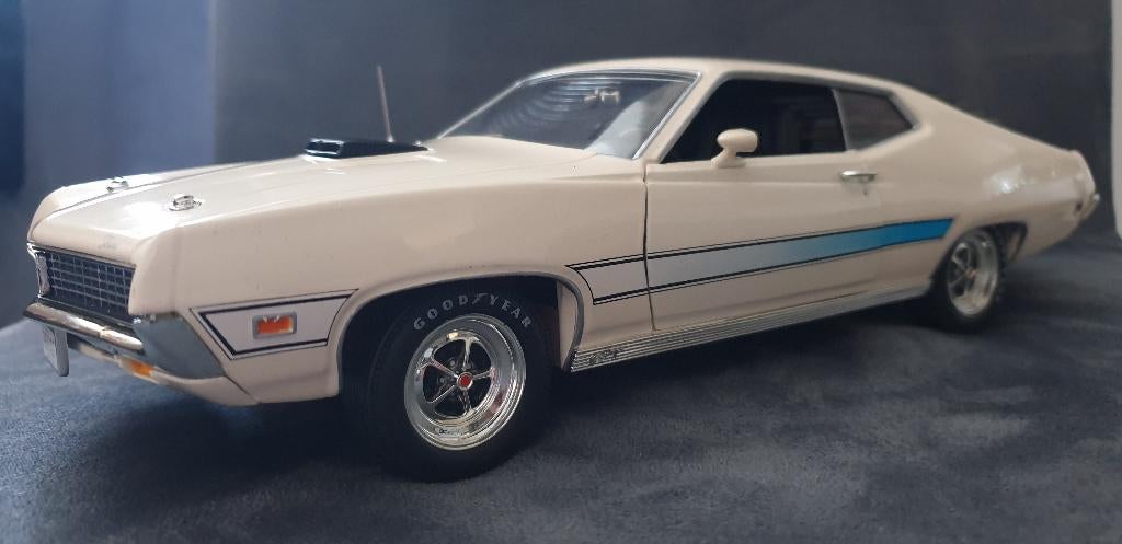 Ford Torino GT Autoworld 1:18, Hobby en Vrije tijd, Overige merken, Christian@diecastcompany.nl, Auto, Diecast Company