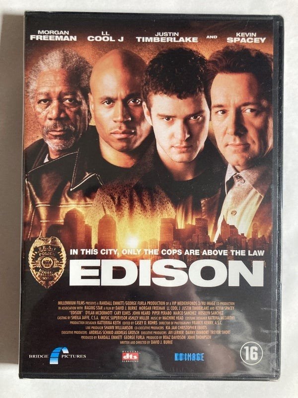 EDISON (IN SEAL) (DVD), Alle leeftijden, Verzenden, Zo goed als nieuw