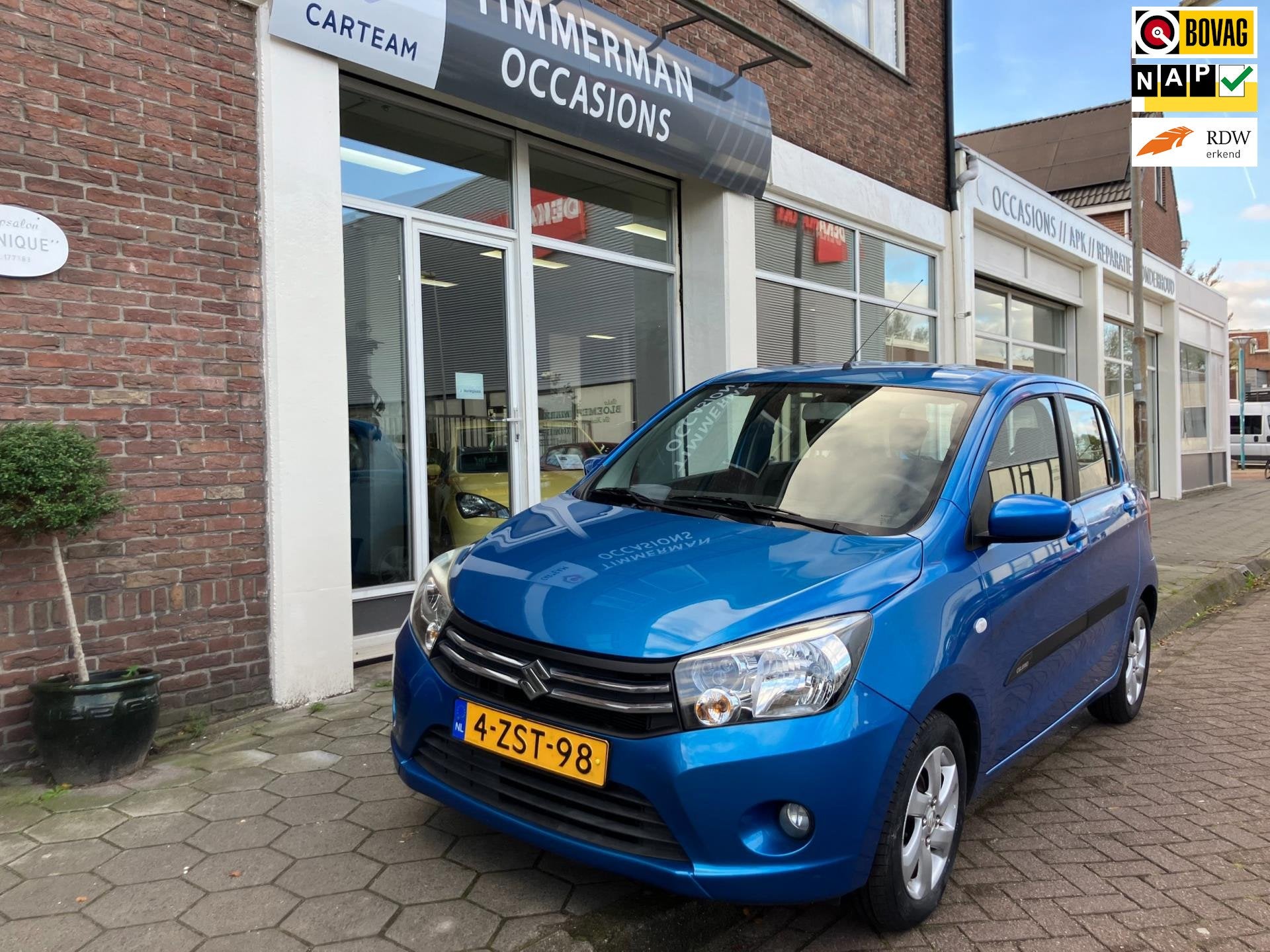Suzuki Celerio 1.0 Exclusive|Airco|100%dealer OH|APK nov'27, Auto's, Dealer onderhouden, 28 km/l, Gebruikt, Euro 6