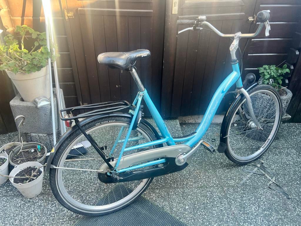 Moederfiets met lage instap en 26 inch banden, Fietsen en Brommers, Fietsen | Dames | Moederfietsen, Overige merken, Gebruikt
