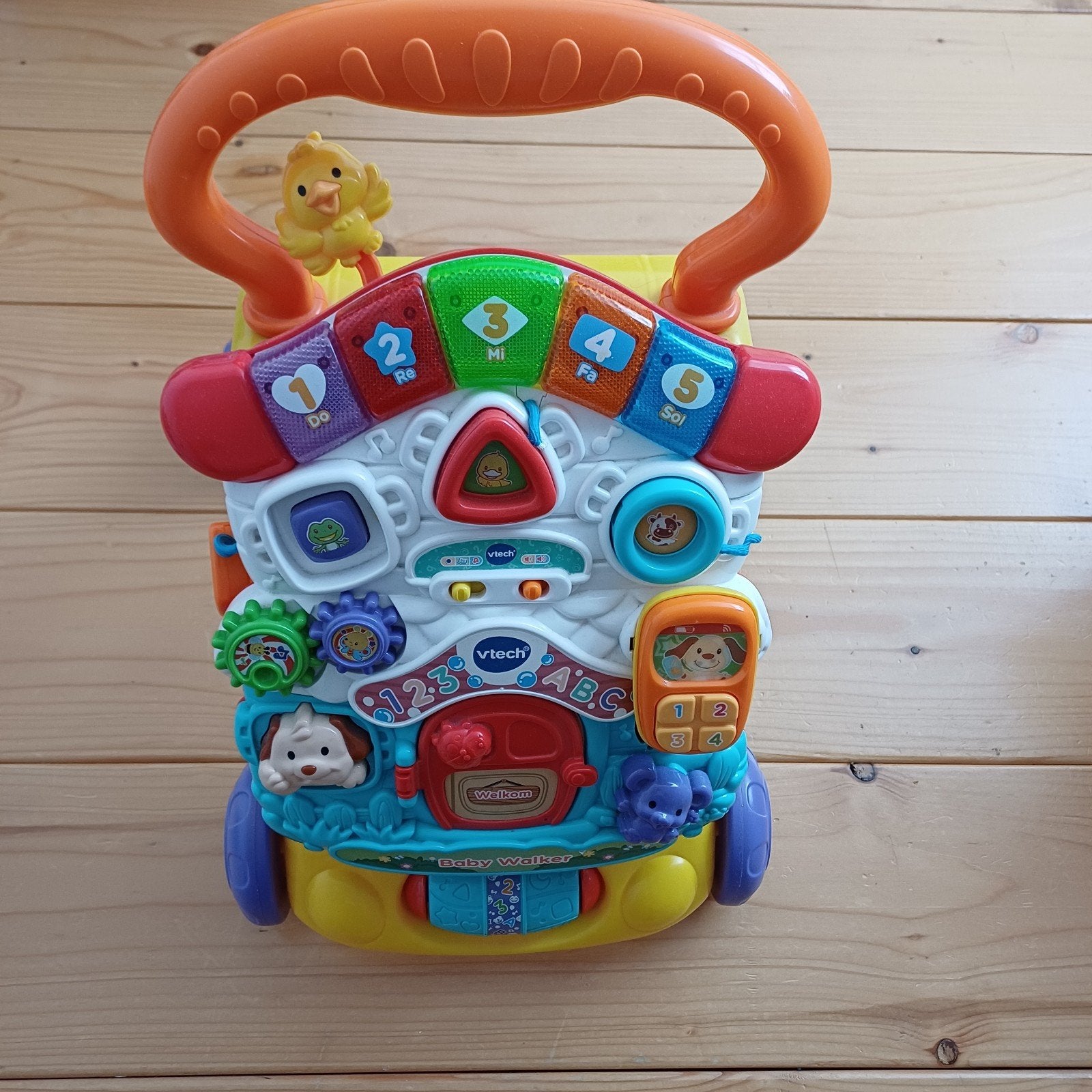 VTech Baby Walker met activiteitenpaneel, Kinderen en Baby's, Speelgoed | Babyspeelgoed, Ophalen, Gebruikt, Met geluid