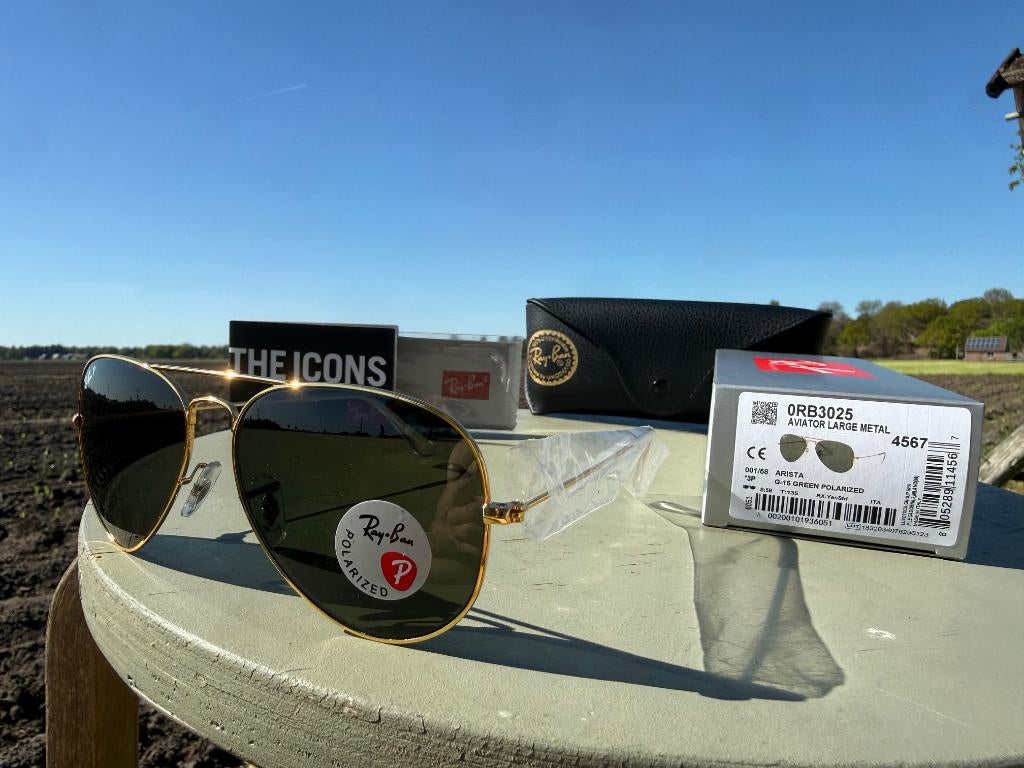 Nieuwe, echte Ray-Ban brillen, Polarized, meerdere modellen., Zonnebril, Overige kleuren, Nieuw, Ophalen of Verzenden