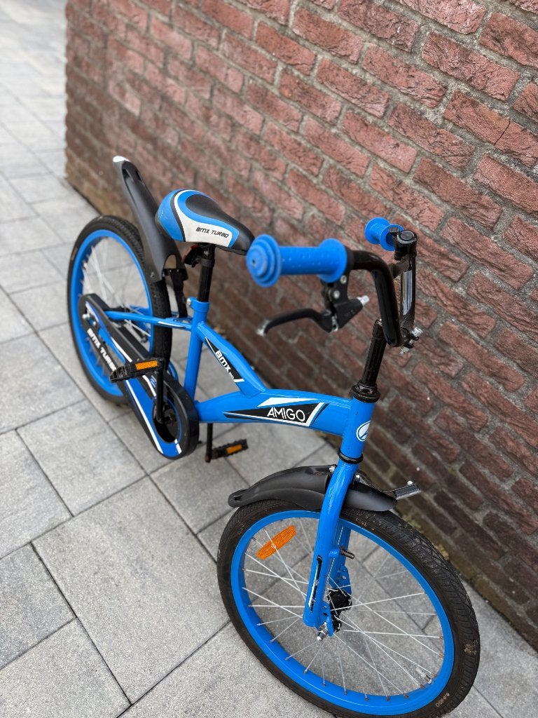 Kinderfiets, Fietsen en Brommers, Fietsen | Kinderfietsjes, Ophalen, Gebruikt, Minder dan 16 inch, Amigo BMX