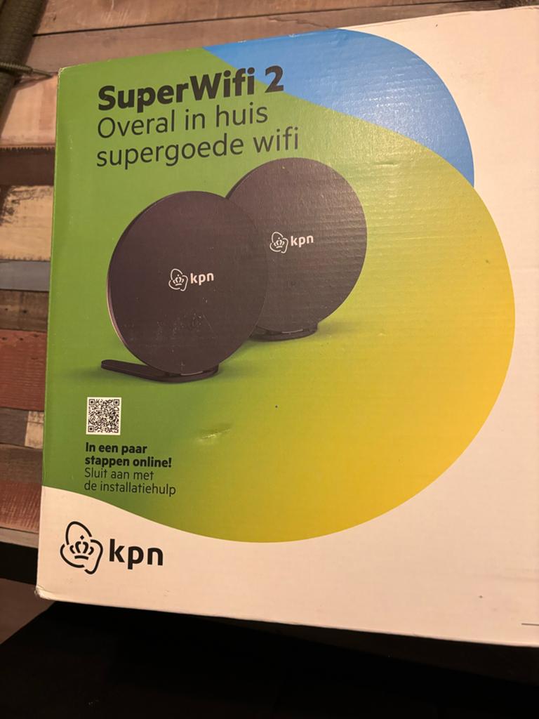 KPN SuperWifi 2 - Overal in huis supergoede wifi, Ophalen, Zo goed als nieuw