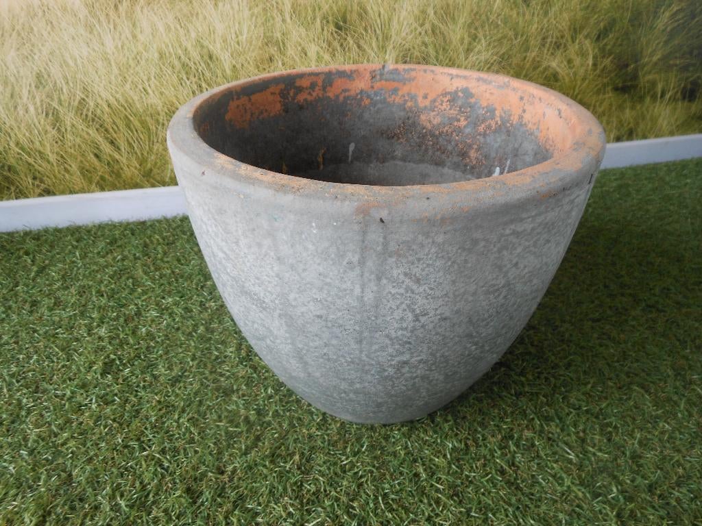 Plantpot, Ophalen, Rond, Aardewerk, Minder dan 40 cm